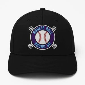 Rookie ball hat- Black